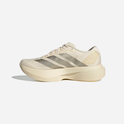 Adidas Adizero EVO SL Shoes Wonder White / Cyber Metallic / Warm Vanilla