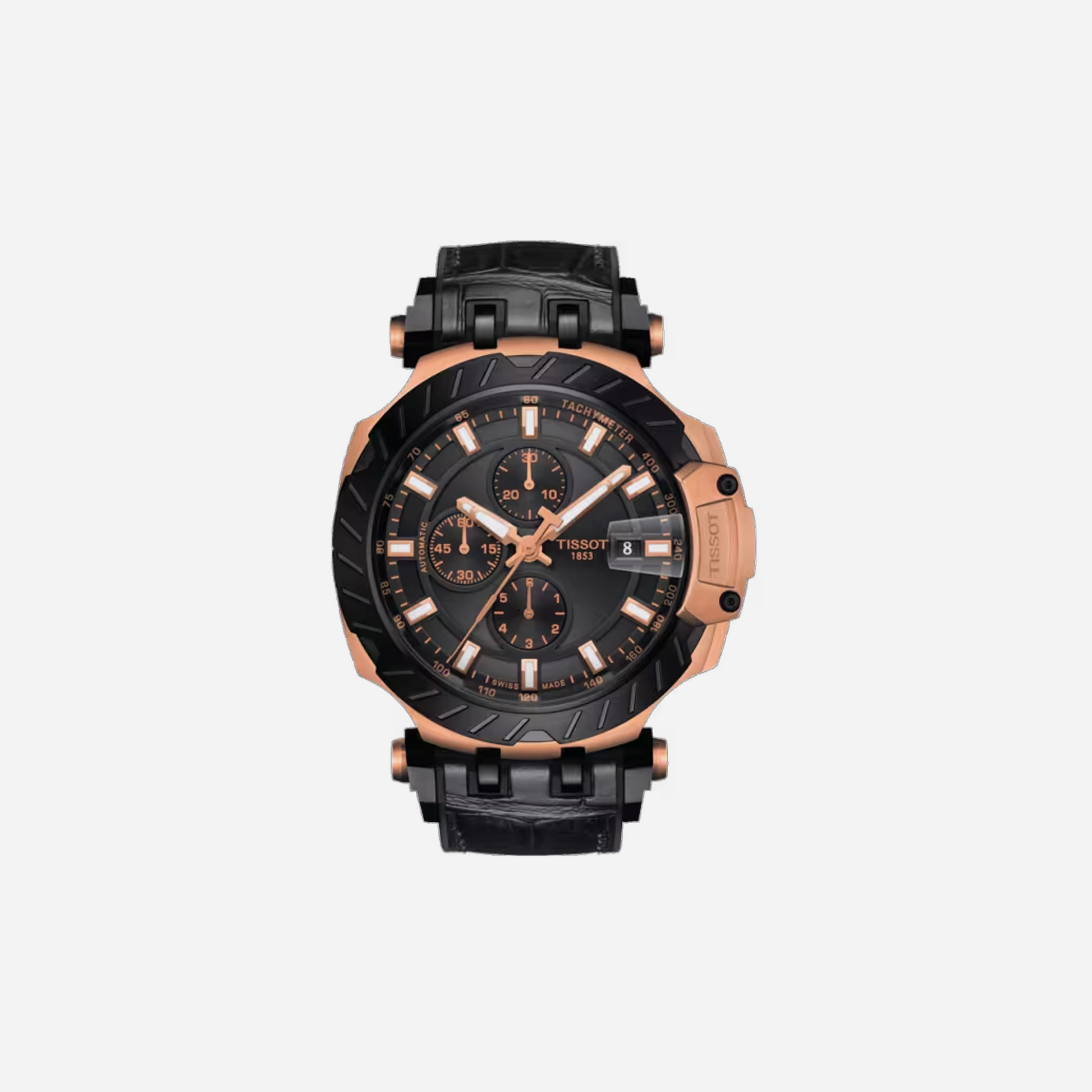 Tissot T-Race Automatic Chronograph 45mm Black Dial