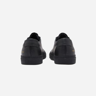 Common Projects Mens Achilles Low Black Shoes