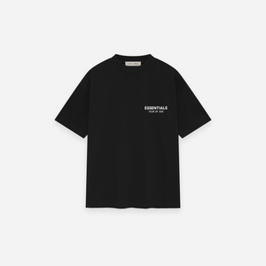 Fear Of God Essentials SS25 Classic Short Sleeve Tee - Jet Black