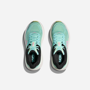 Hoka Bondi 9 Blue Spark Mint Fluorite Wide WMNS