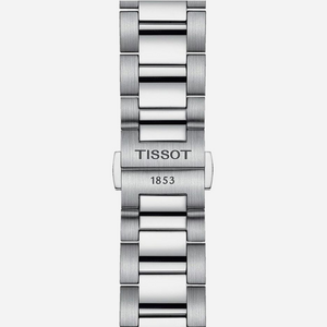 Tissot PR 100 Quartz Blue Dial 40mm Grey Stainless Steel Bracelet Watch