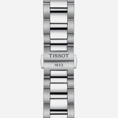 Tissot PR 100 Quartz Blue Dial 40mm Grey Stainless Steel Bracelet Watch