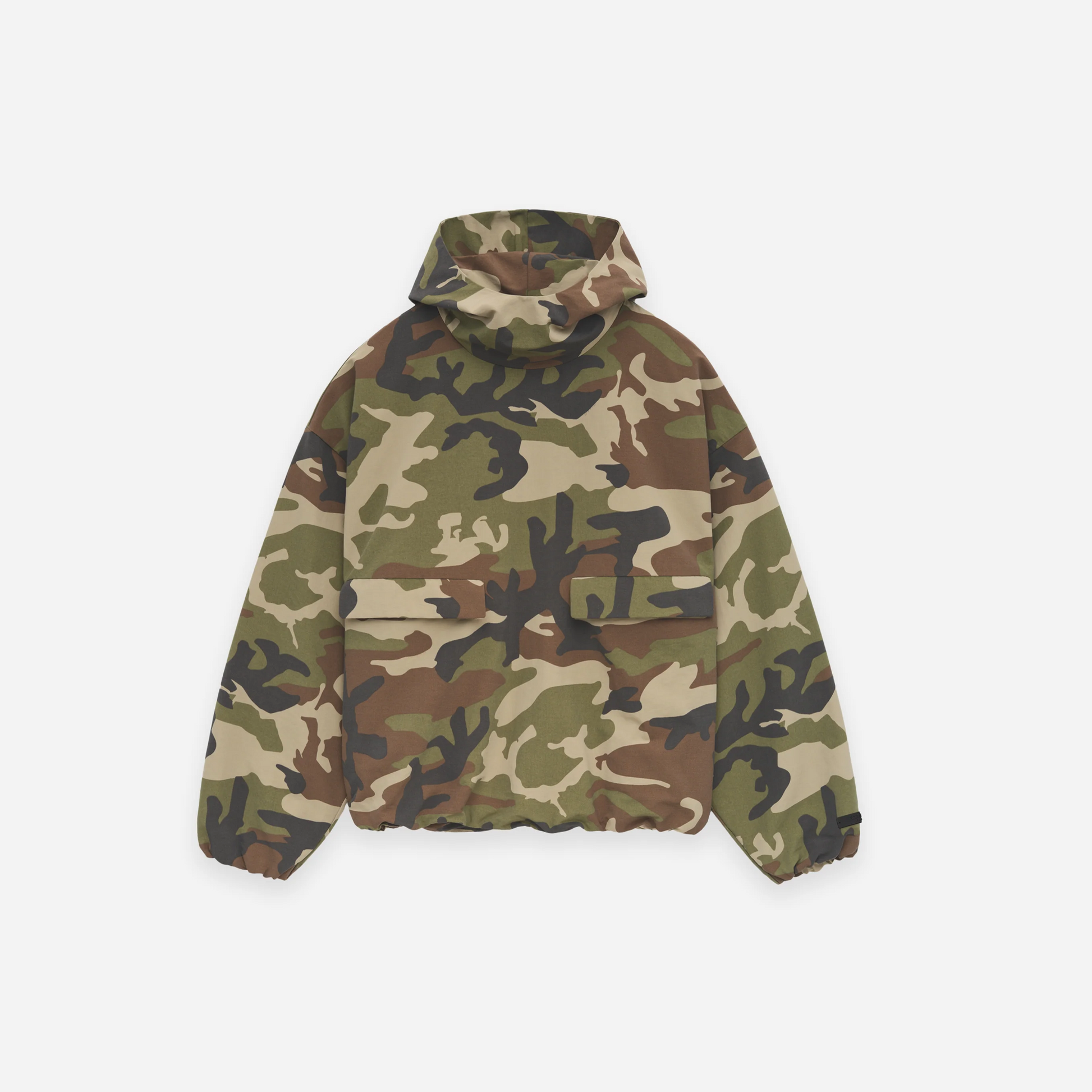 Fear Of God Essentials SS25
Military Nylon Hooded Anorak Woodland Camo