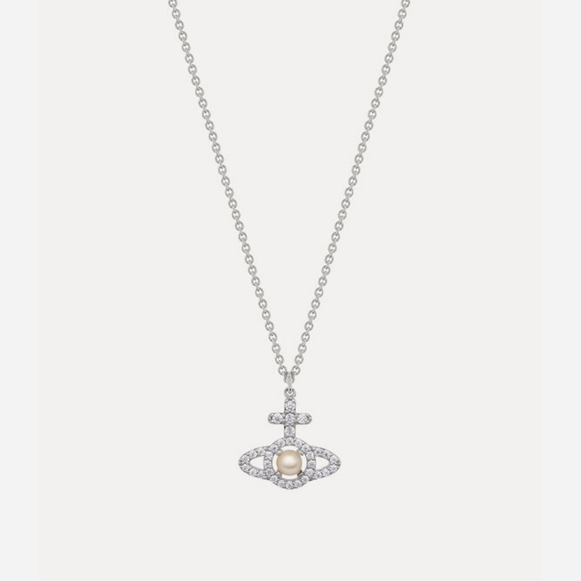 Vivienne Westwood Olympian Pearl Pendant Necklace