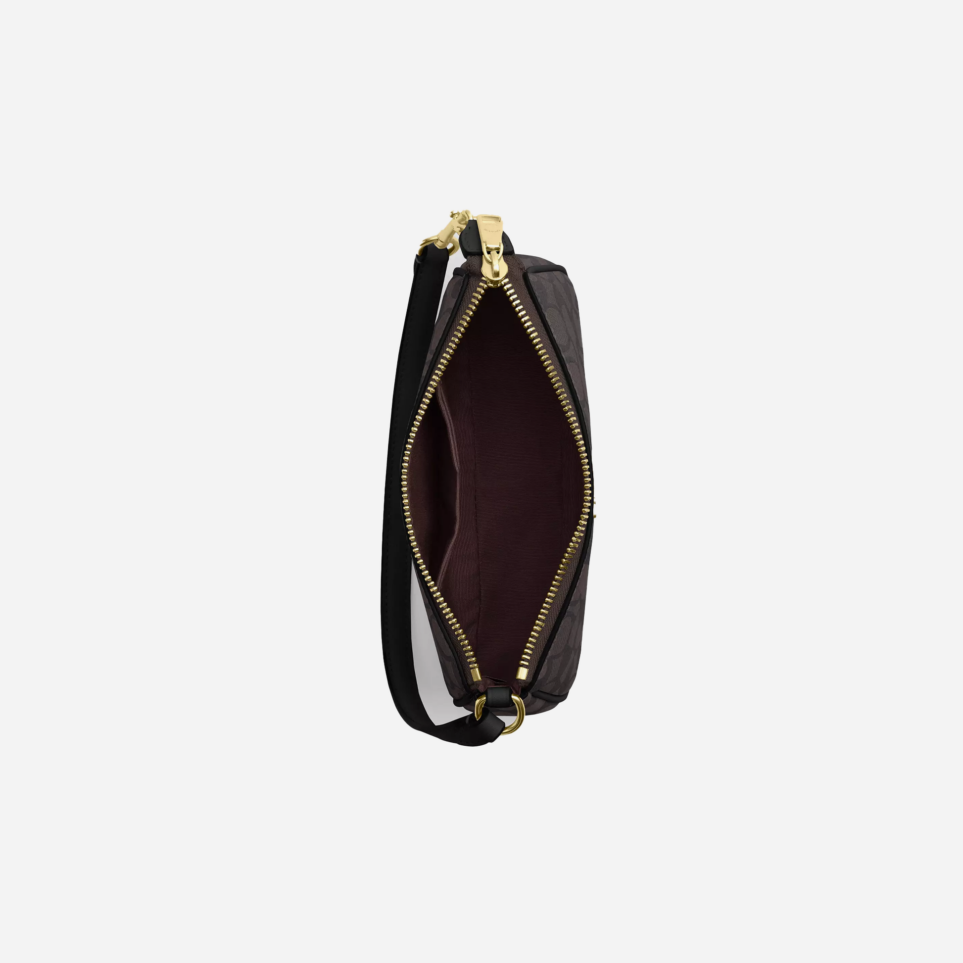 COACH Nolita 19 In Signature Canvas Gold/Walnut/Black