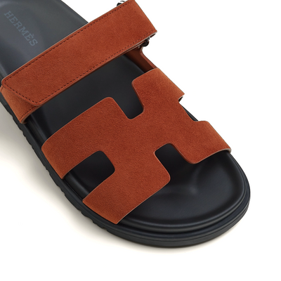 Hermes Chypre Sandal Orange Canyon