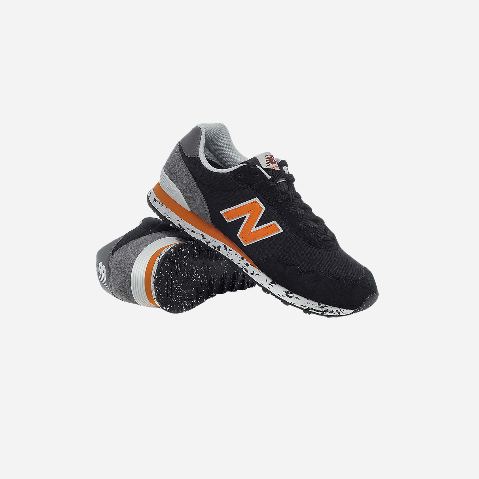 New Balance 515 V3 Black Orange Grey