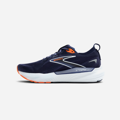 Brooks Glycerin 22 Peacoat Blue Ribbon Orange