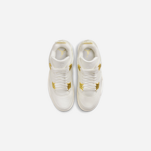 Nike Air Jordan 4 Retro Metallic Gold WMNS