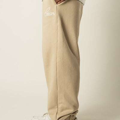 TRACK PANTS 'SAND'