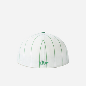 Golf Le Fleur Striped F Fitted Hat Green
