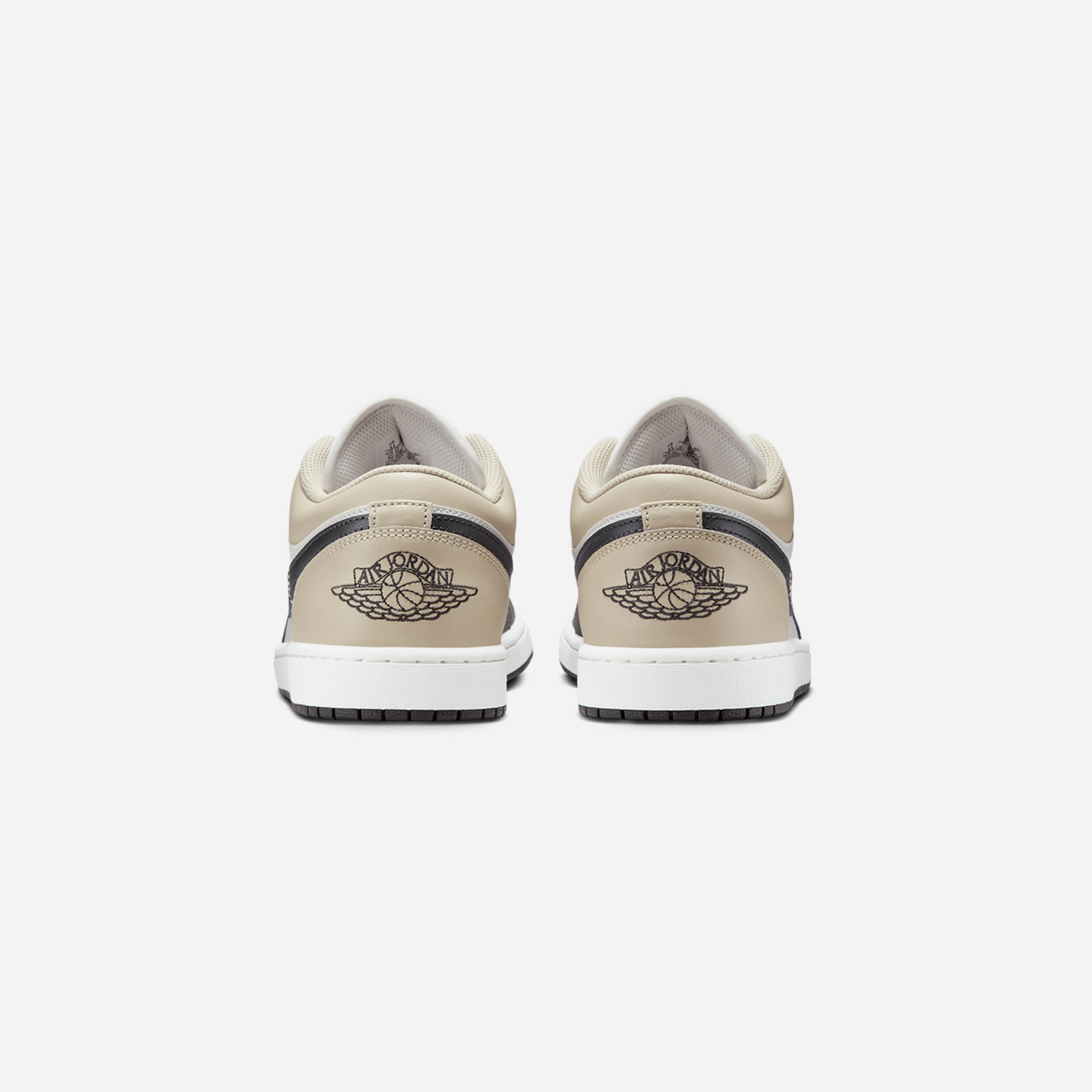 Nike Jordan 1 Low Black Toe Rattan