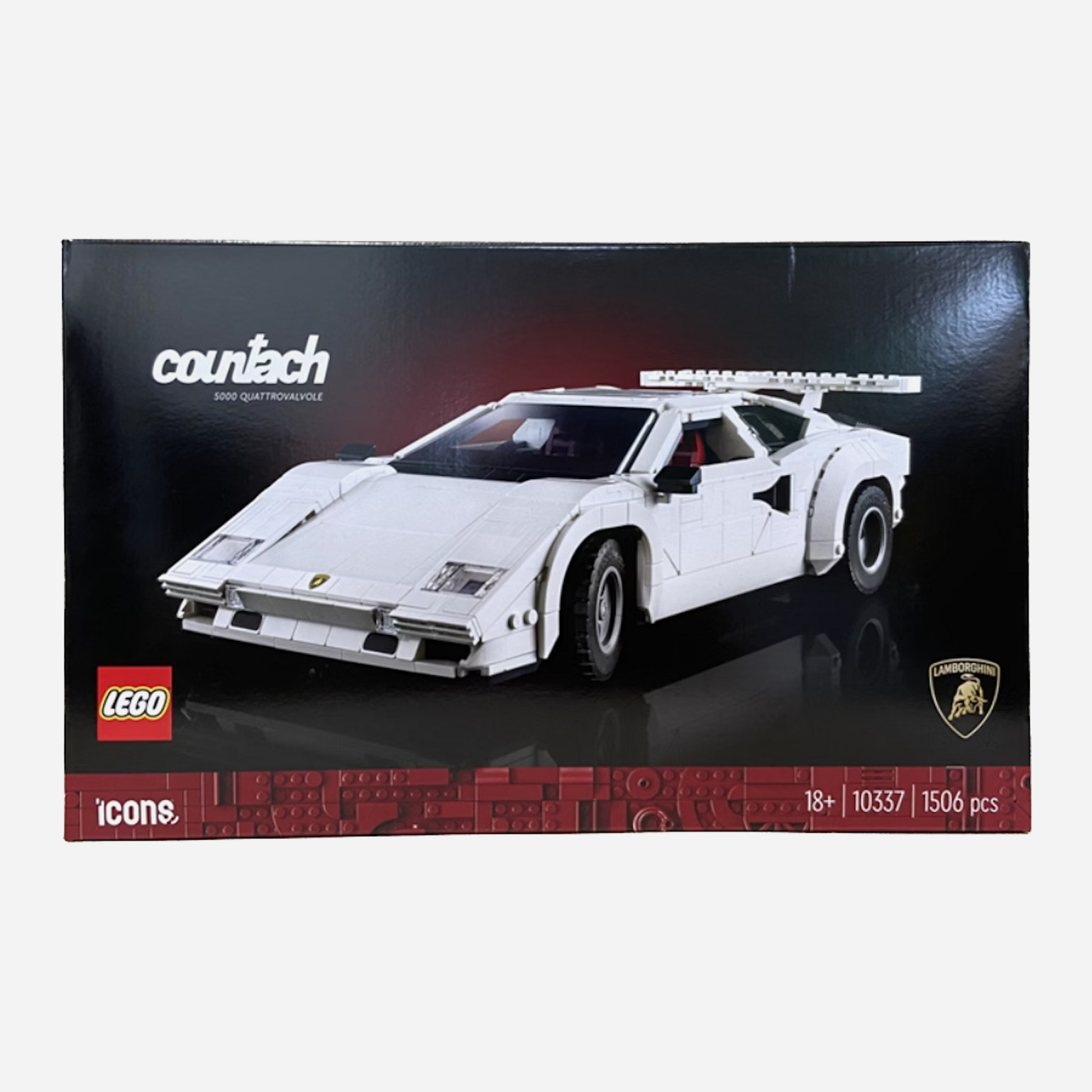 LEGO Icons Lamborghini Countach 5000 Quattrovalvole Set 10337