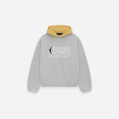 Fear Of God Essentials SS25 Sparks Hoodie Light Heather
