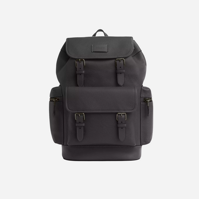 Coach Sprint Backpack  pebbled leather/Gunmetal/Graphite