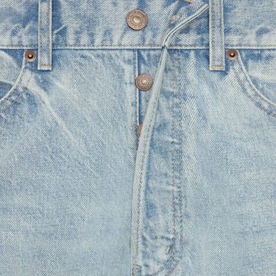 Celine Wesley Shorts in Horizon Wash Denim