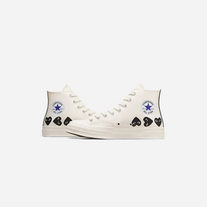 Converse Chuck Taylor All Star 70 Hi Comme des Garcons PLAY Multi-Heart Milk