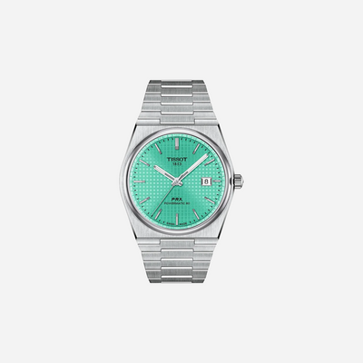 Tissot PRX Powermatic 80 40mm Light Green Dial Grey Stainless Steel Automatic Watch