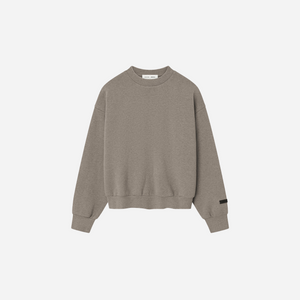 Fear Of God Essentials SS25 Classic Fleece Crewneck- Homestead Heather