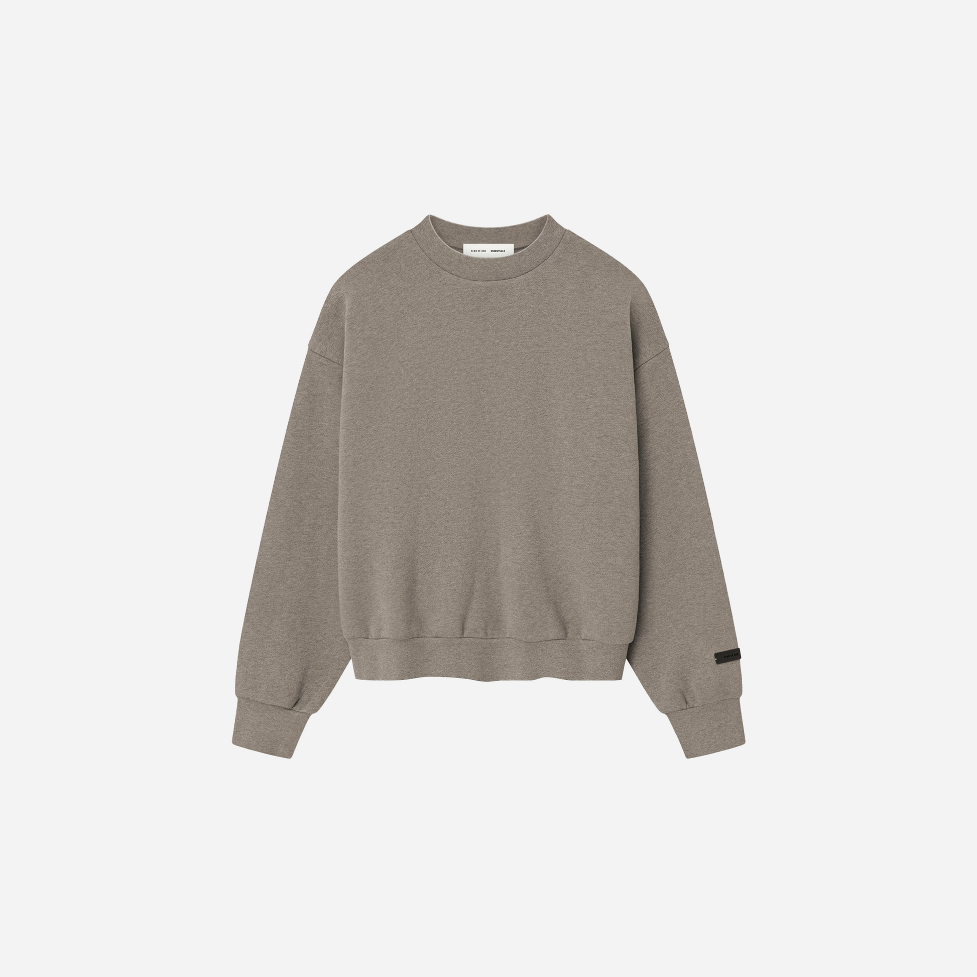 Fear Of God Essentials SS25 Classic Fleece Crewneck- Homestead Heather