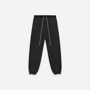 Fear Of God Essentials SS25 Textured Nylon Trackpant Black