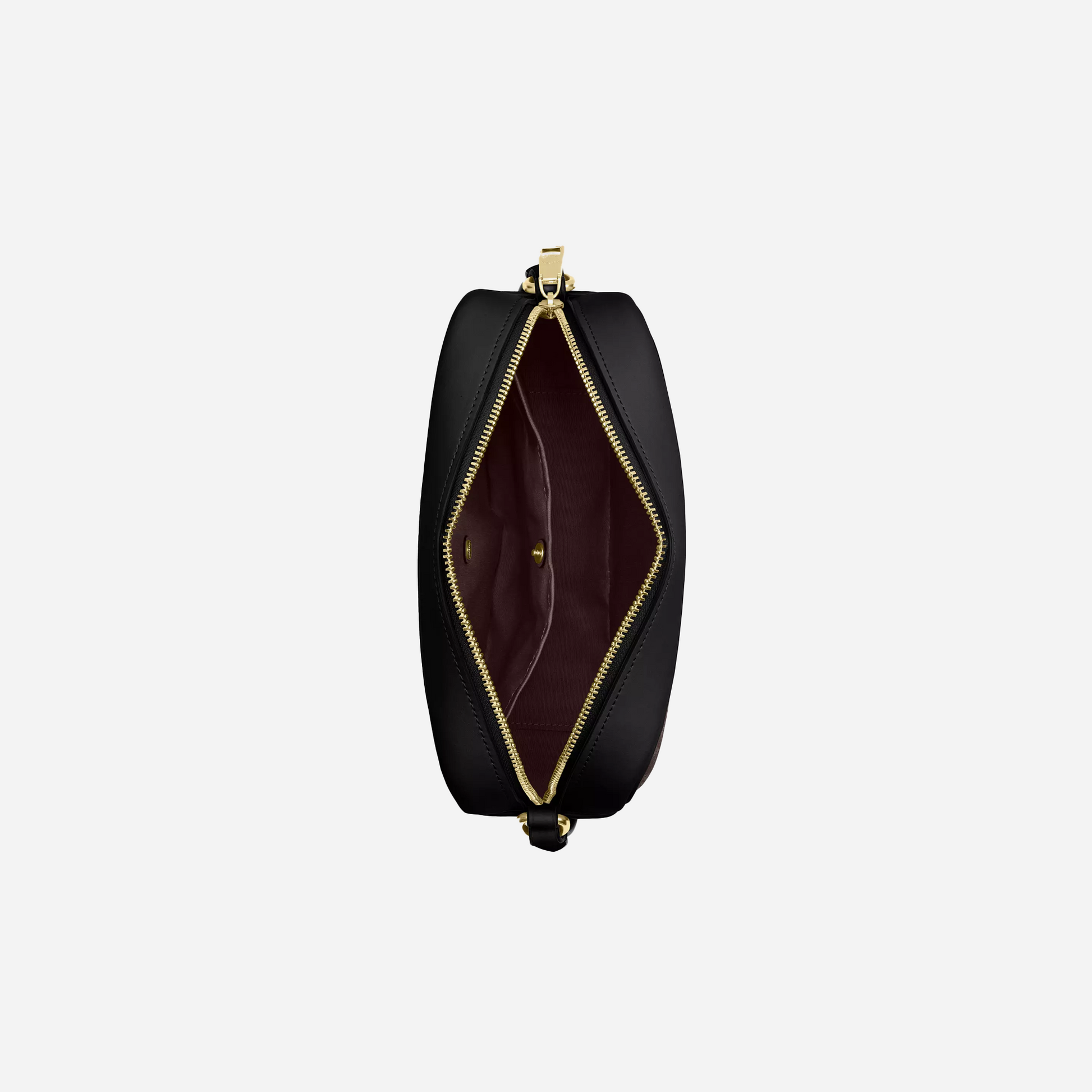 COACH Jamie Camera Bag In Signature Canvas Gold/Brown Black