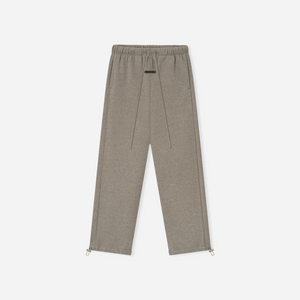 Fear Of God Essentials SS25 Relaxed Fleece Sweatpant With Piping- Homestead Heather