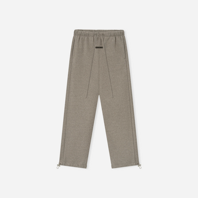Fear Of God Essentials SS25 Relaxed Fleece Sweatpant With Piping- Homestead Heather