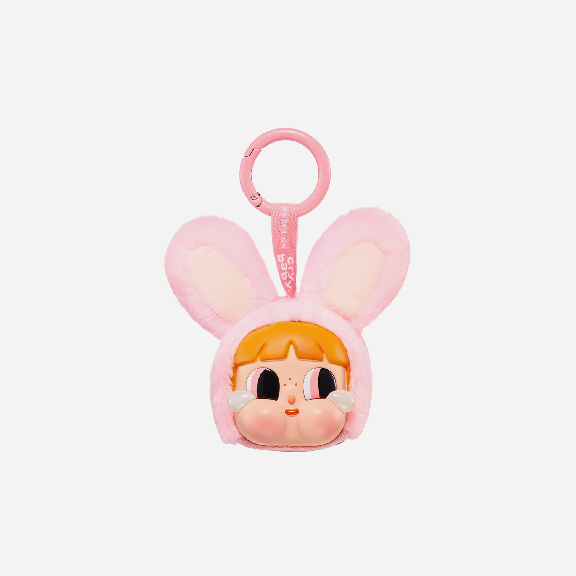 CRYBABY × Powerpuff Girls Series-Vinyl Face Plush Bunny Blossom