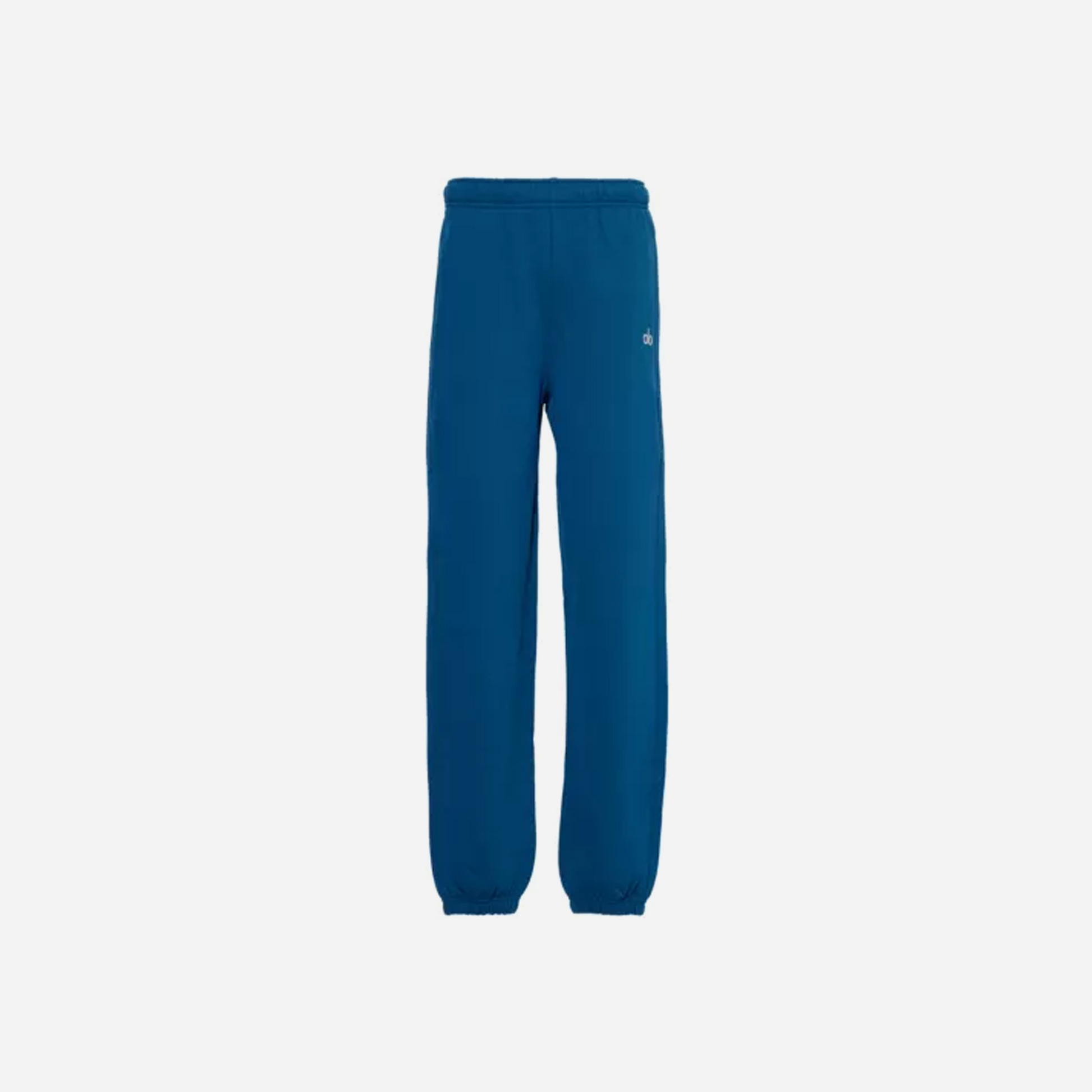 Alo Yoga Accolade 3D-Logo Straight-Leg Cotton-Blend Jersey Jogging Bottoms