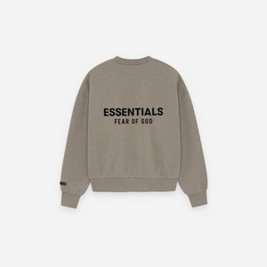 Fear Of God Essentials SS25 Classic Crewneck Sweatshirt Homestead Heather
