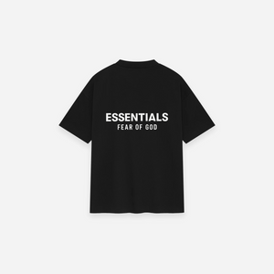 Fear Of God Essentials SS25 Classic Short Sleeve Tee - Jet Black