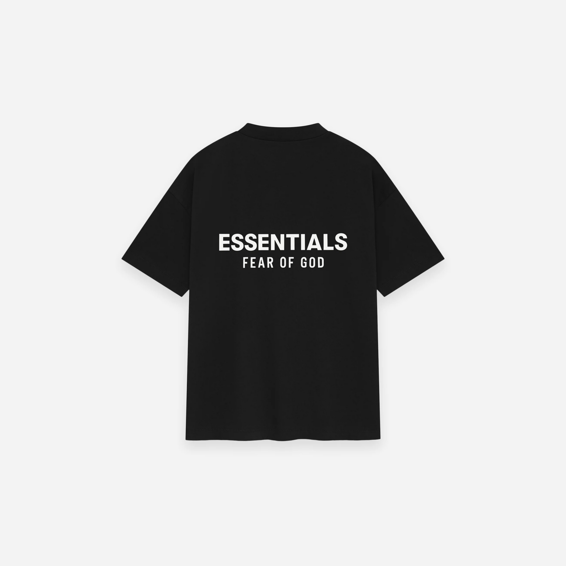 Fear Of God Essentials SS25 Classic Short Sleeve Tee - Jet Black