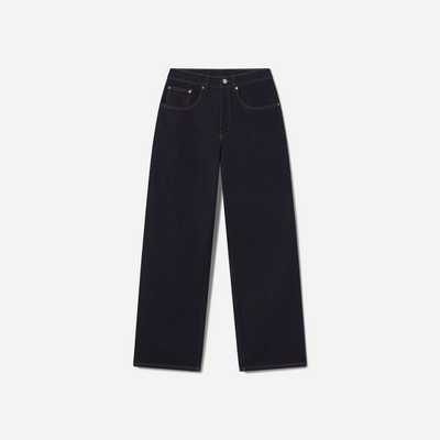 KHY Classic Low Rise Denim Dark Wash