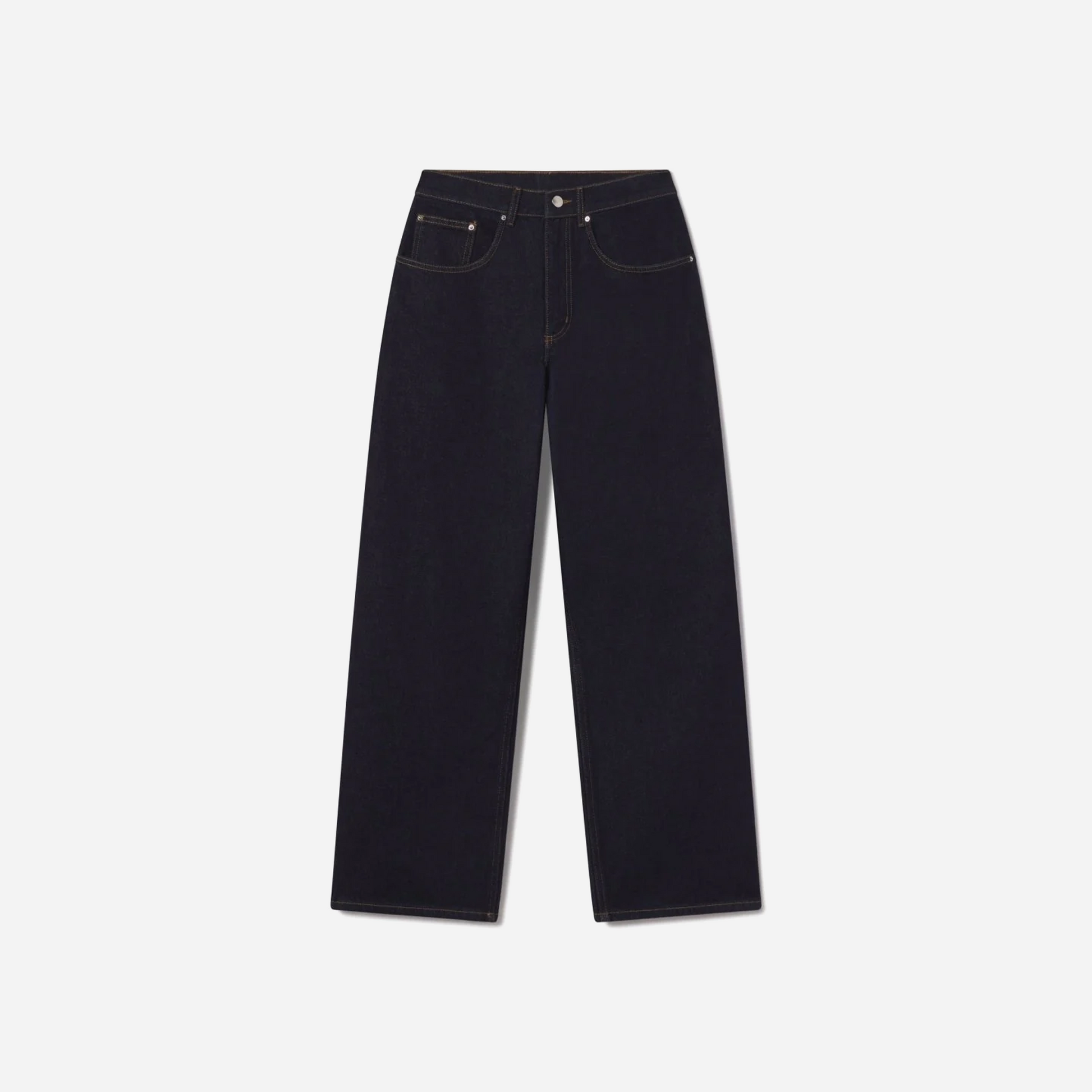 KHY Classic Low Rise Denim Dark Wash