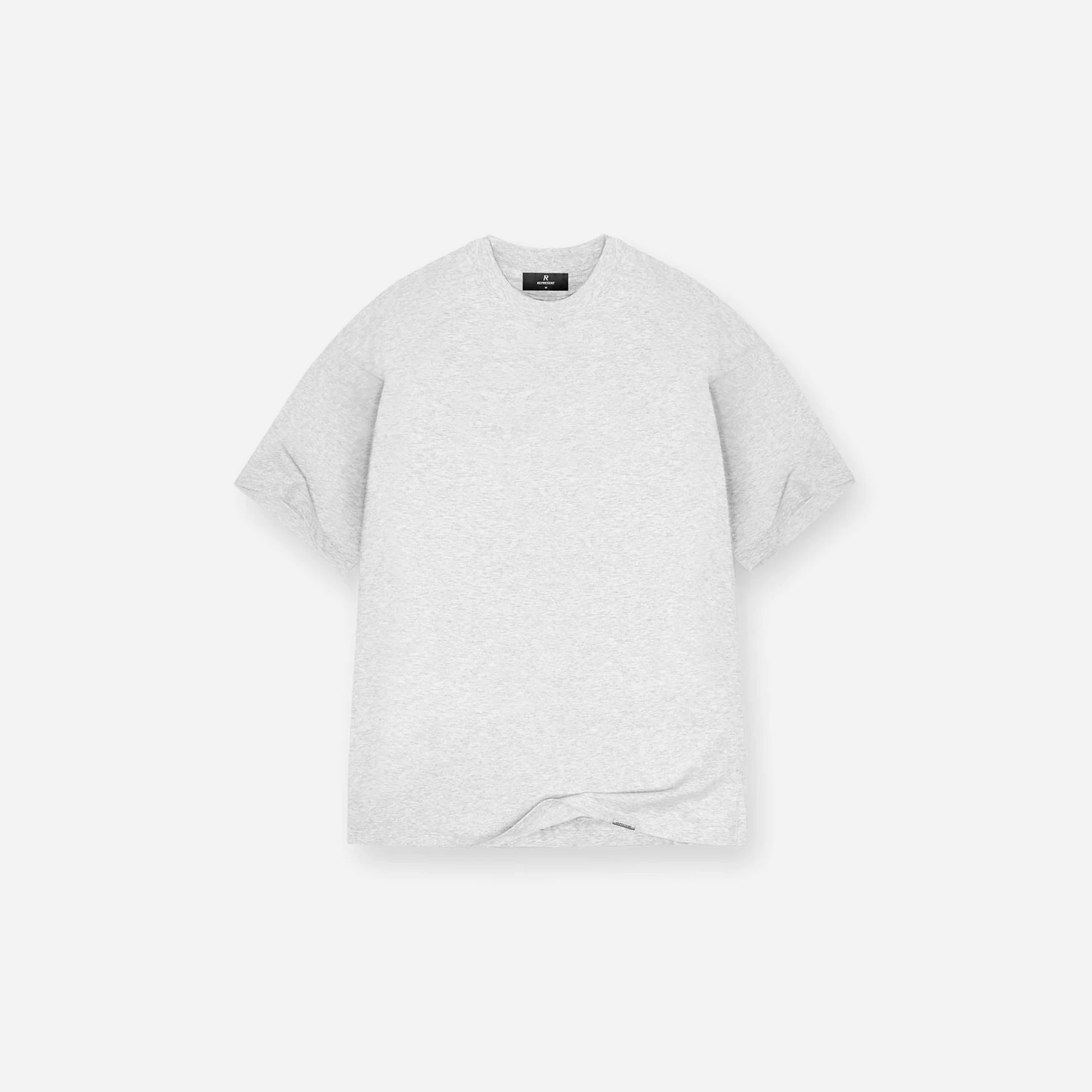 REPRESENT SS25 Initial Oversized T-Shirt Ice Grey Marl