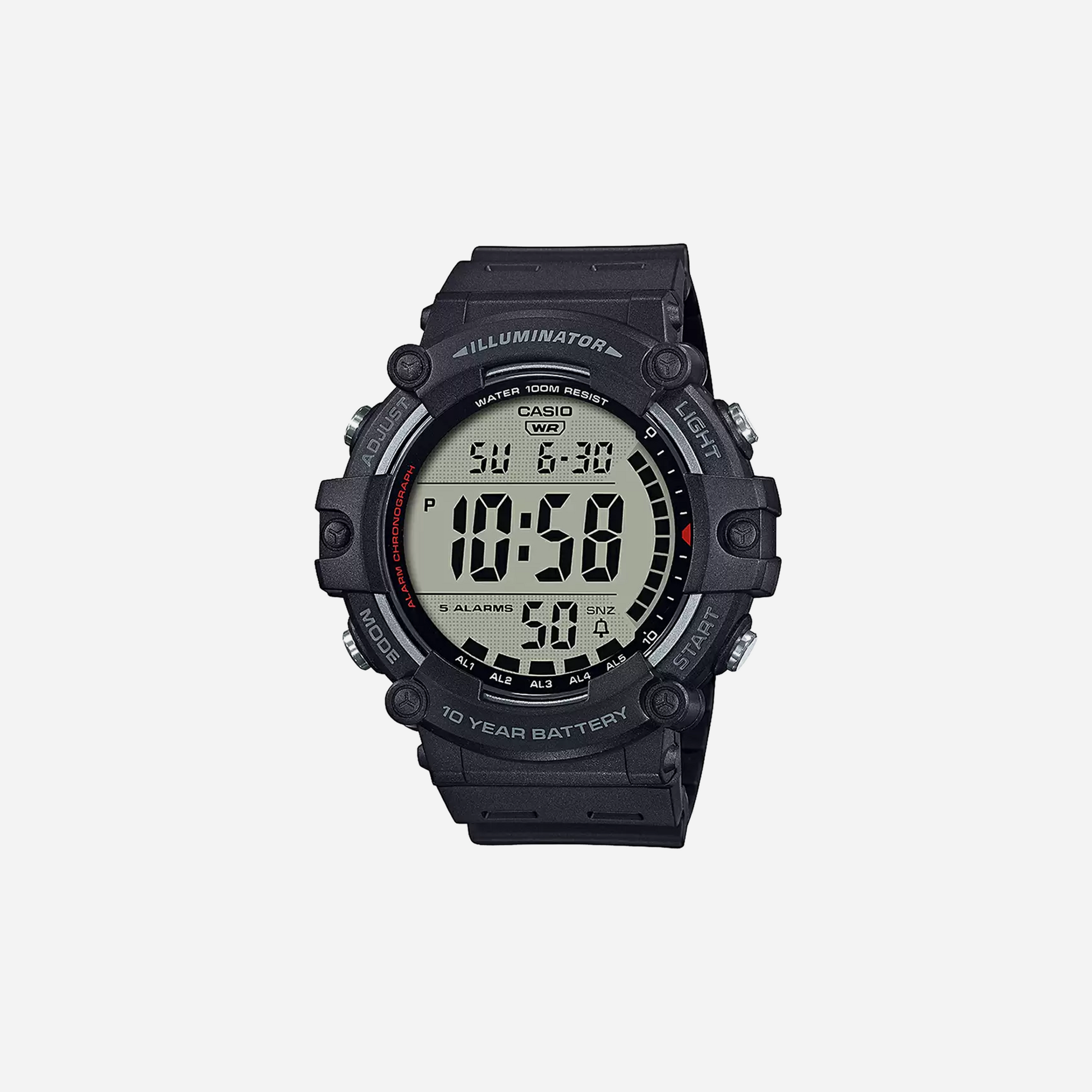CASIO YOUTH AE-1500 Series AE-1500WH-1AVDF Black