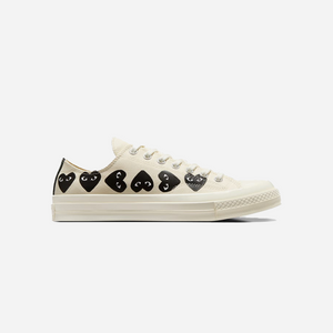 Converse Chuck Taylor All Star 70 Ox Comme des Garcons PLAY Multi-Heart Milk