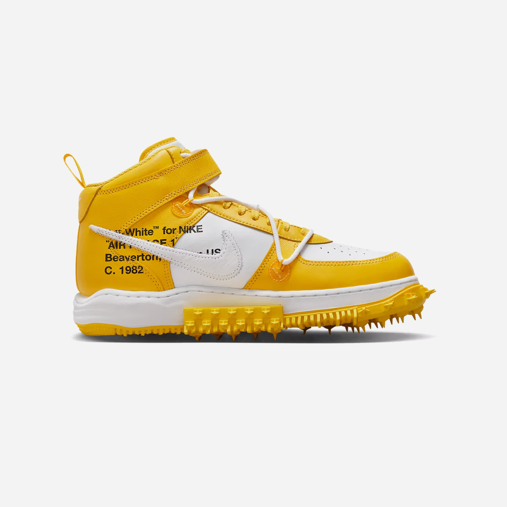 Nike Air Force 1 Mid X Off-White Varsity Maize