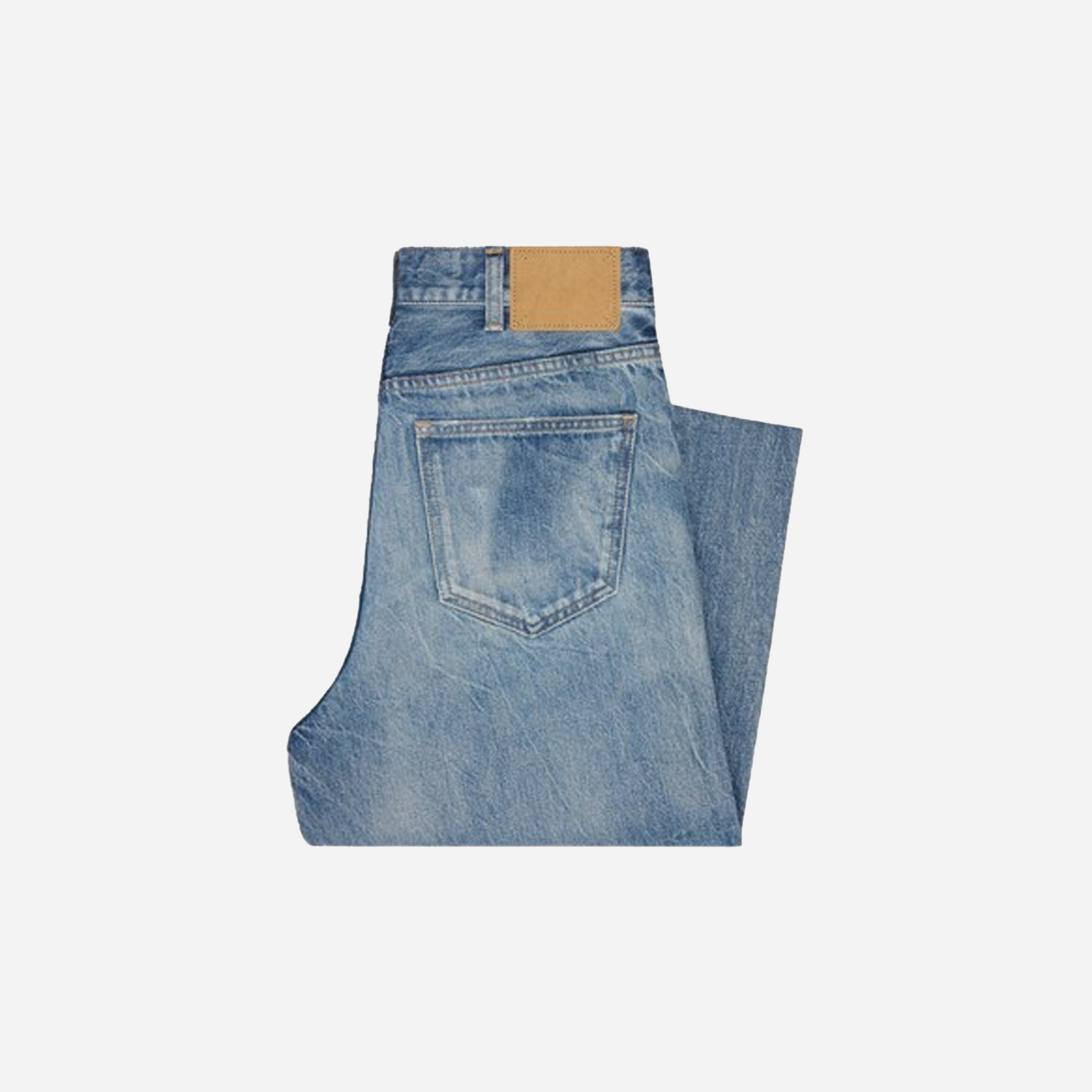 Celine Flared Surf Jeans in Summer Dazed Wash Denim