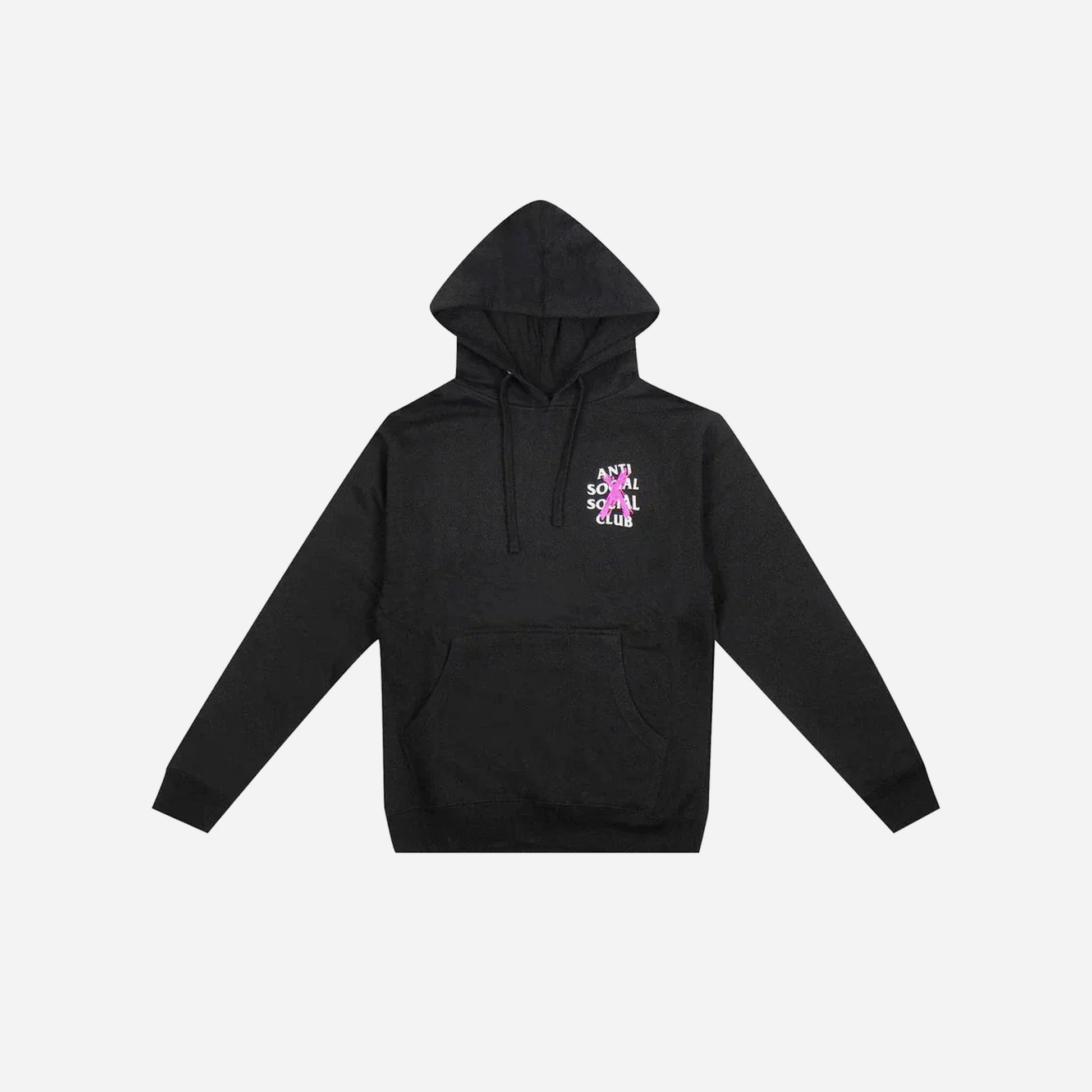 Anti Social Social Club Cancelled Hoodie Black