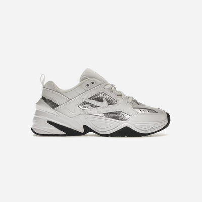 Nike M2K Tekno White Metallic Silver Black WMNS