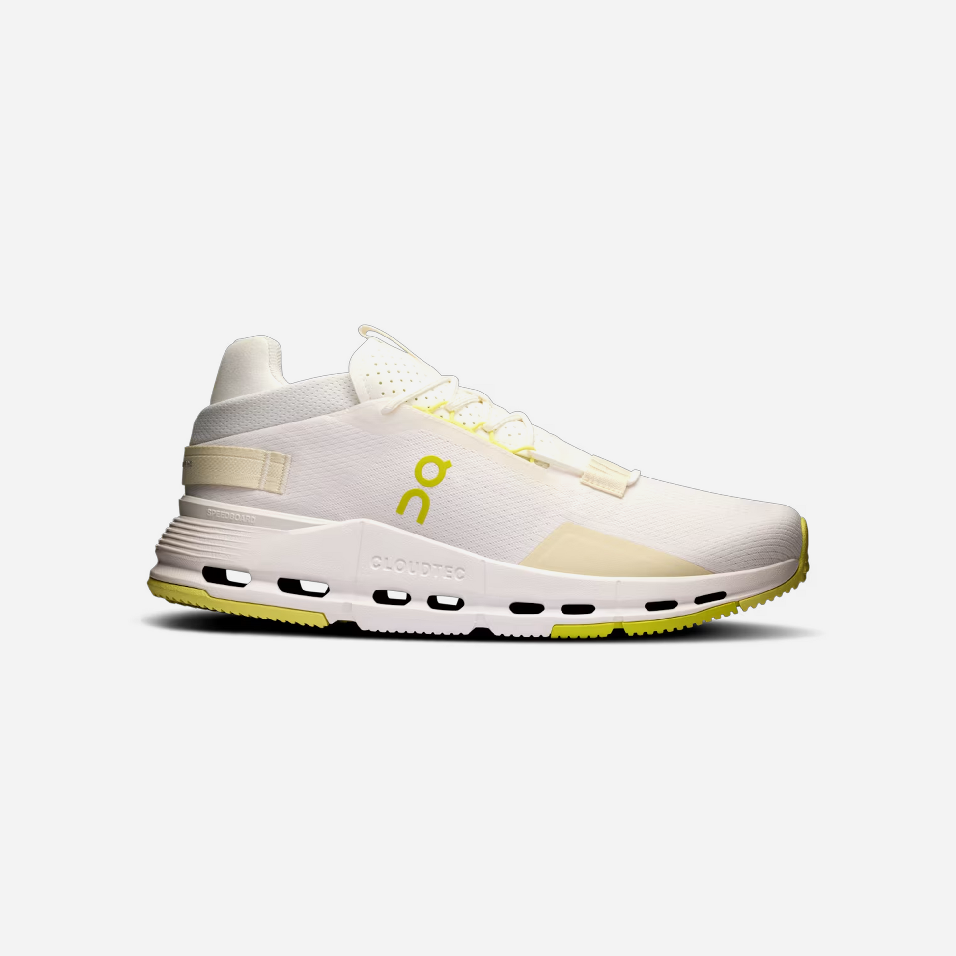 ON Running Cloudnova 2 White Limelight