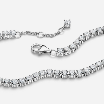 Pandora Sparkling Tennis Bracelet Sterling Silver