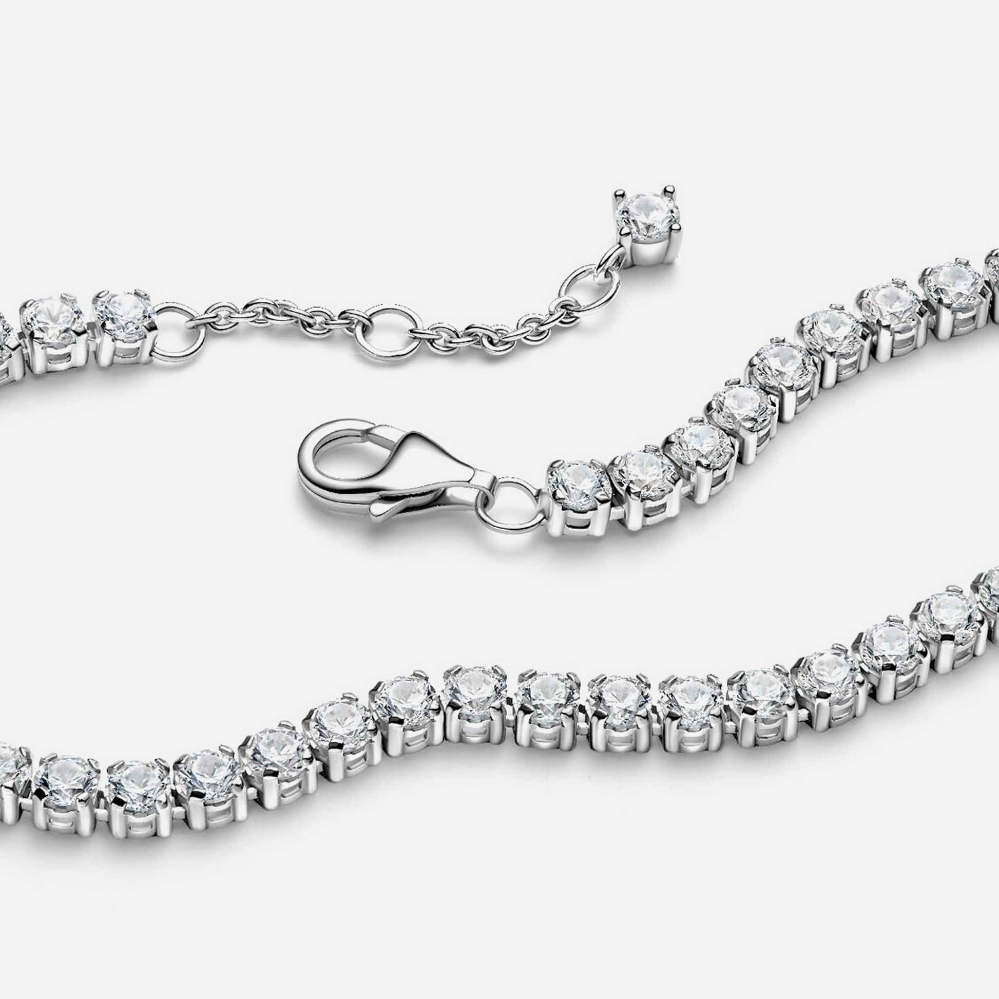 Pandora Sparkling Tennis Bracelet Sterling Silver