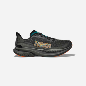 Hoka One One Mach 6 Black Electric Tangerine