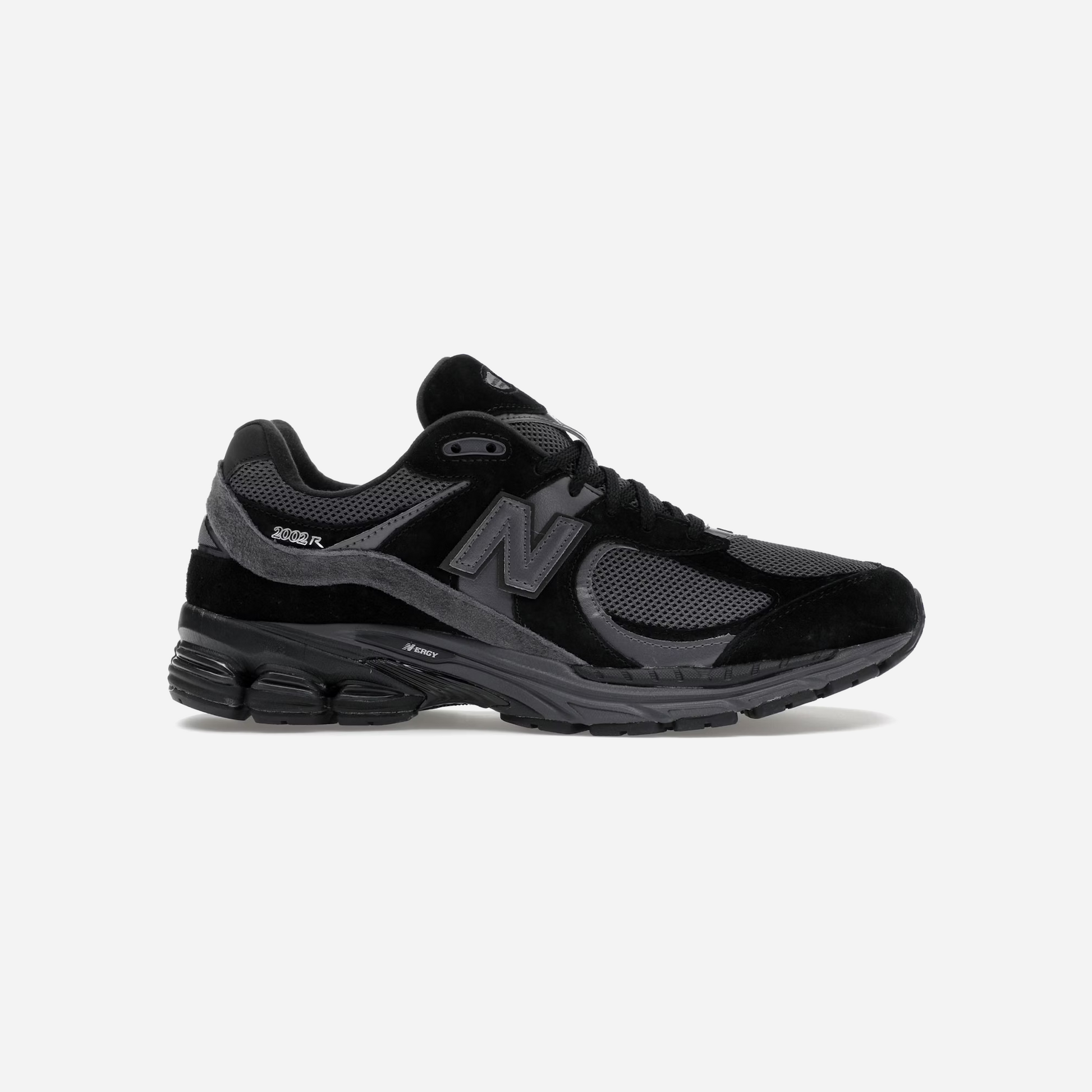 New Balance 2002R Black Dark Grey
