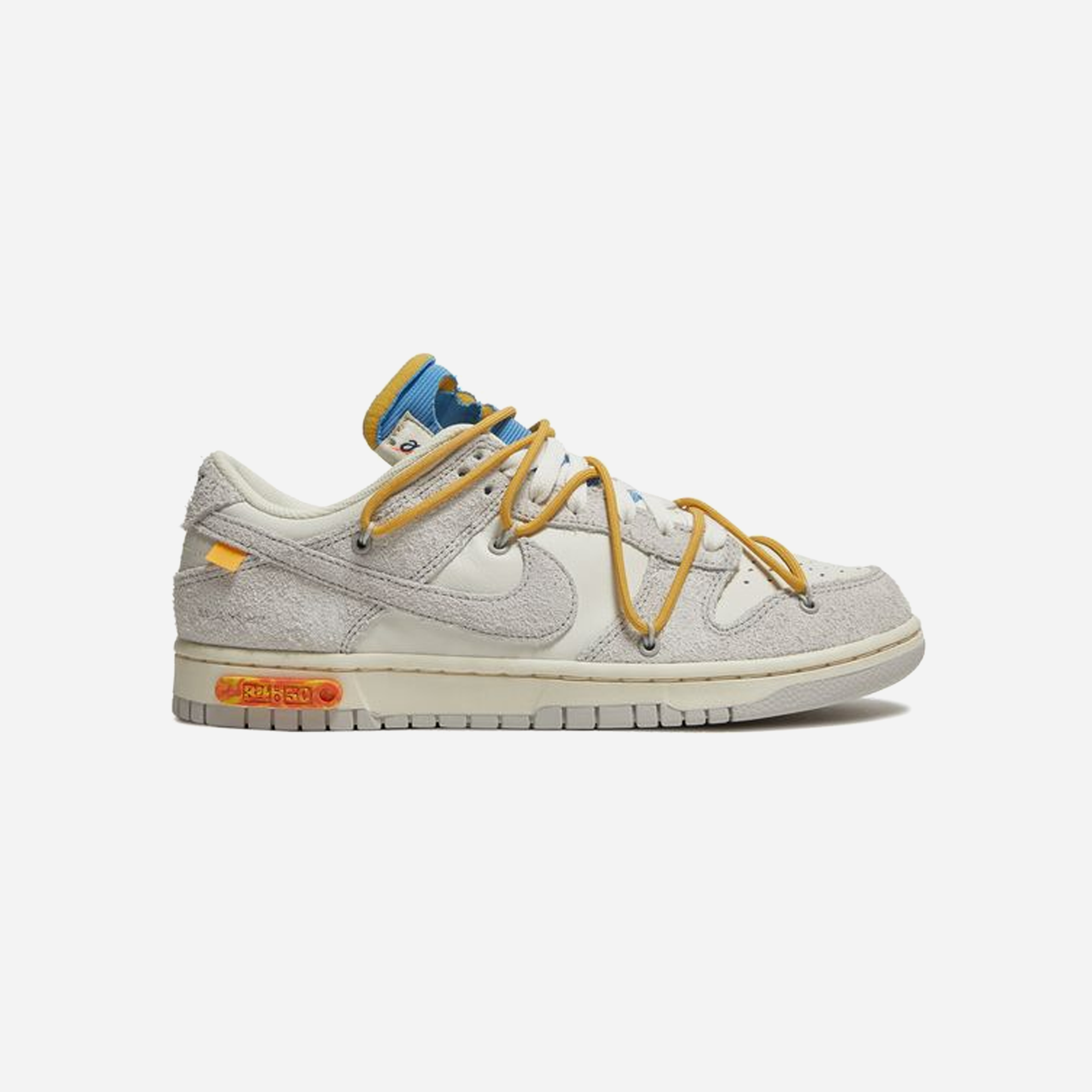 dunk off white silver