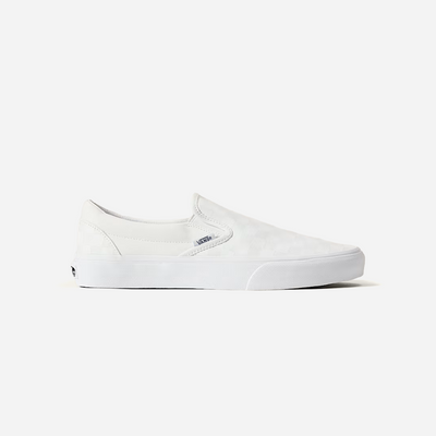Vans Classic Slip-On Checkerboard Shoe True White